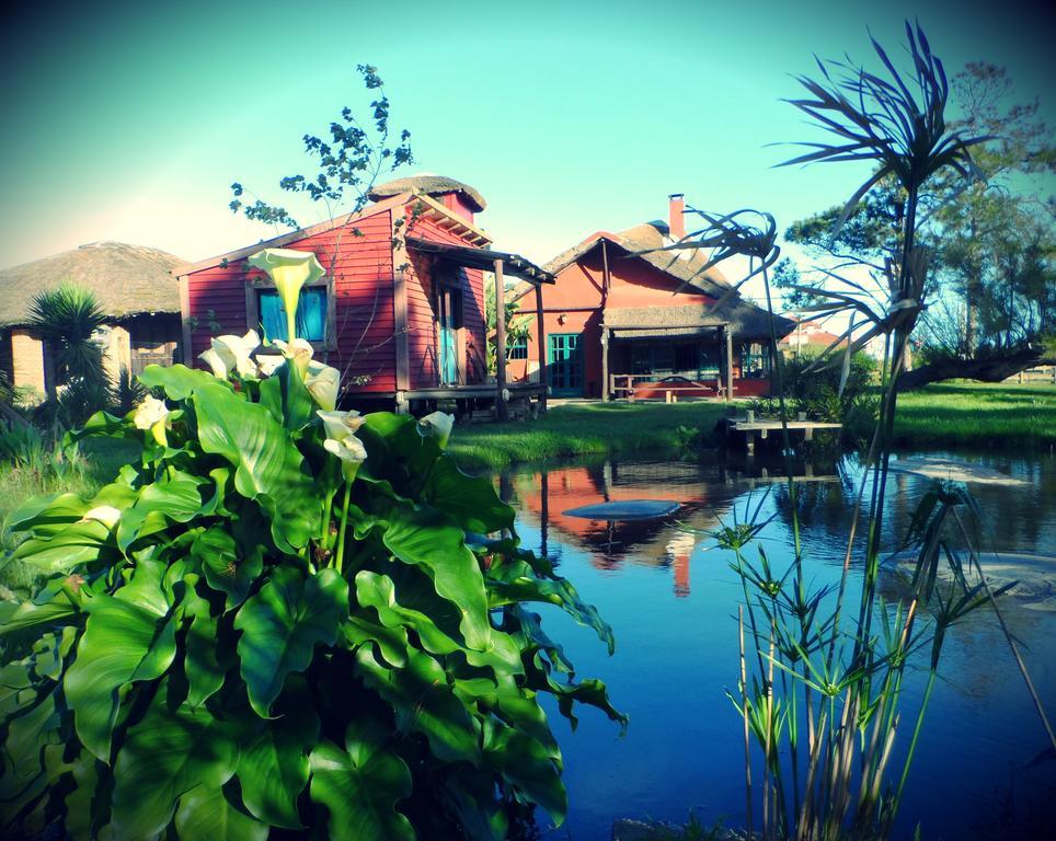 Hostel El Nagual ปุนตาเดลดีอาโบล ภายนอก รูปภาพ