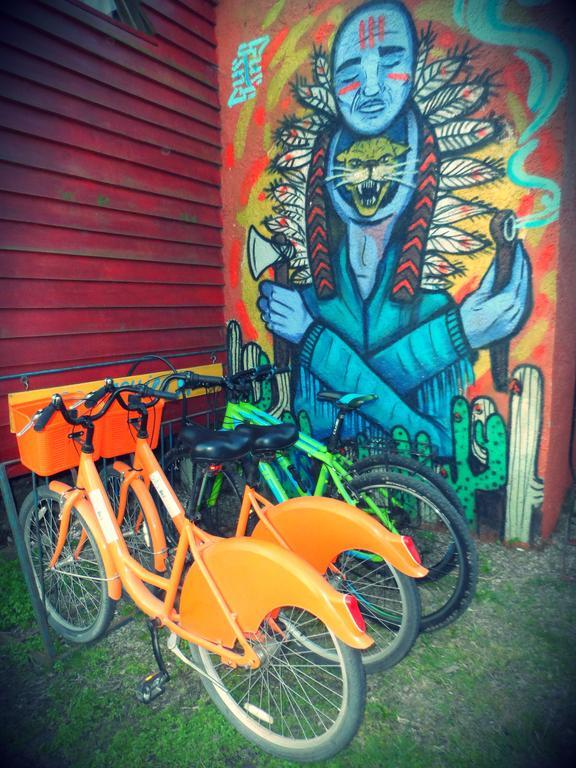 Hostel El Nagual ปุนตาเดลดีอาโบล ภายนอก รูปภาพ