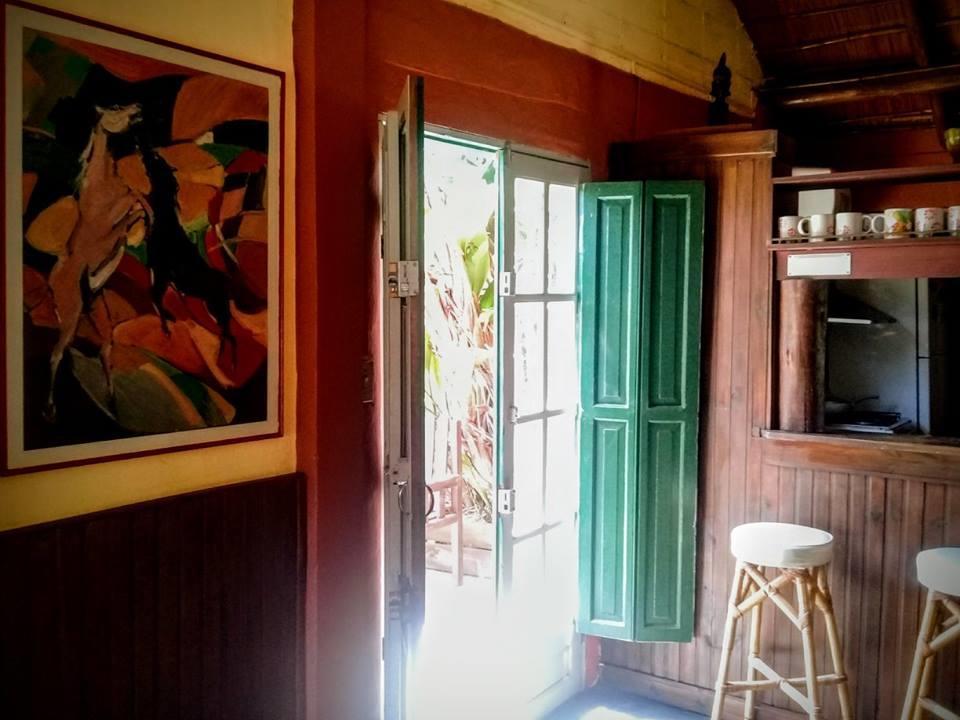 Hostel El Nagual ปุนตาเดลดีอาโบล ภายนอก รูปภาพ