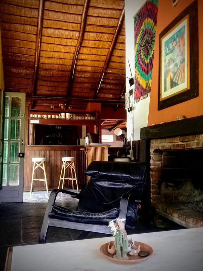 Hostel El Nagual ปุนตาเดลดีอาโบล ภายนอก รูปภาพ