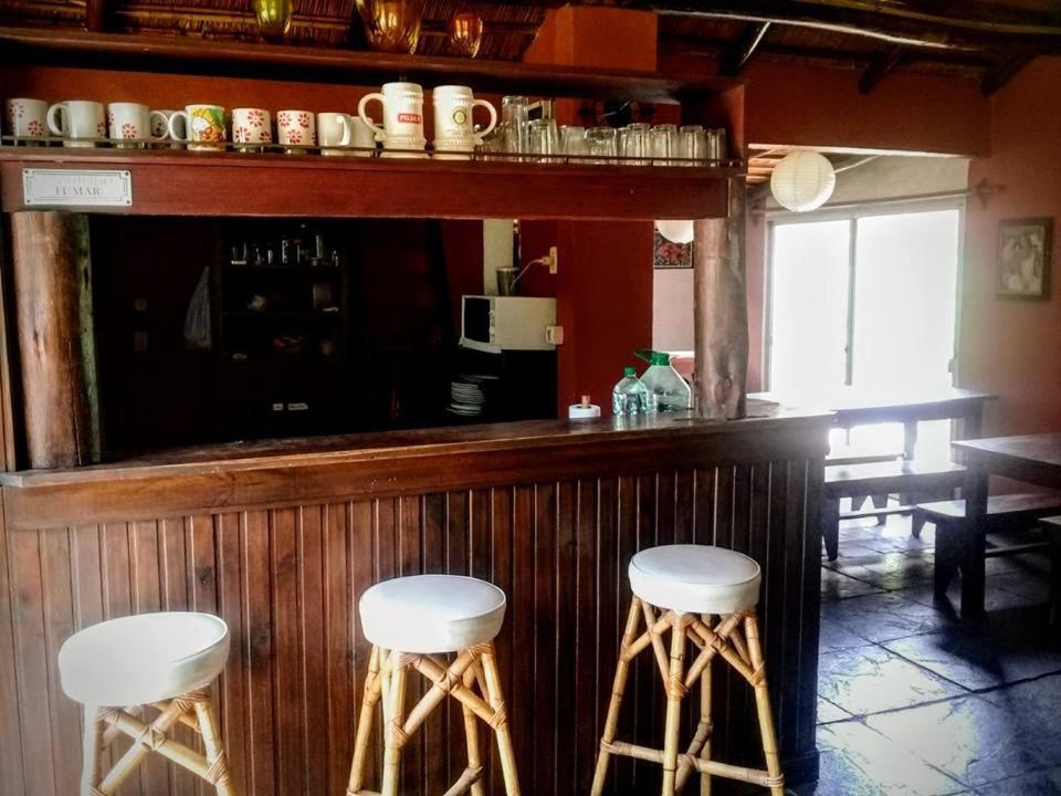 Hostel El Nagual ปุนตาเดลดีอาโบล ภายนอก รูปภาพ