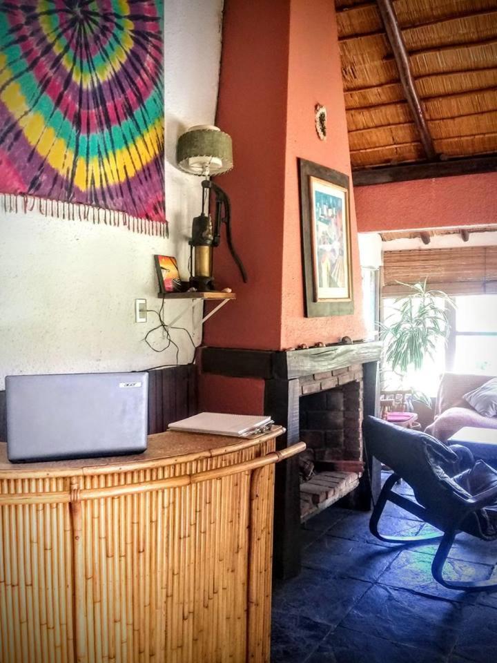 Hostel El Nagual ปุนตาเดลดีอาโบล ภายนอก รูปภาพ